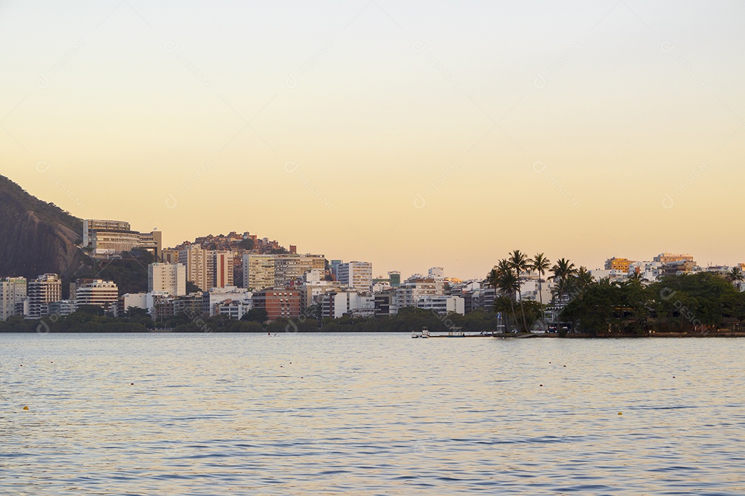 Lagoa Rodrigo de Freitas Rio de Janeiro.