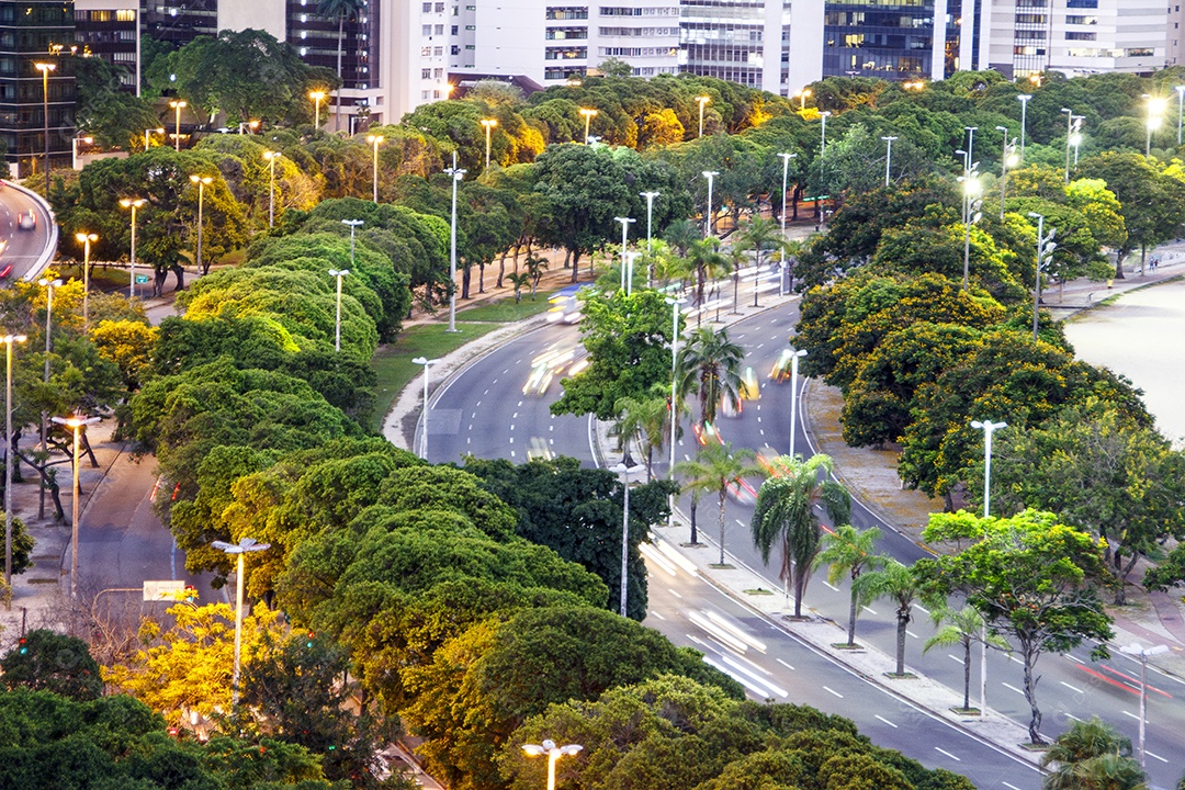 Enseada de Botafogo no Rio de Janeiro.