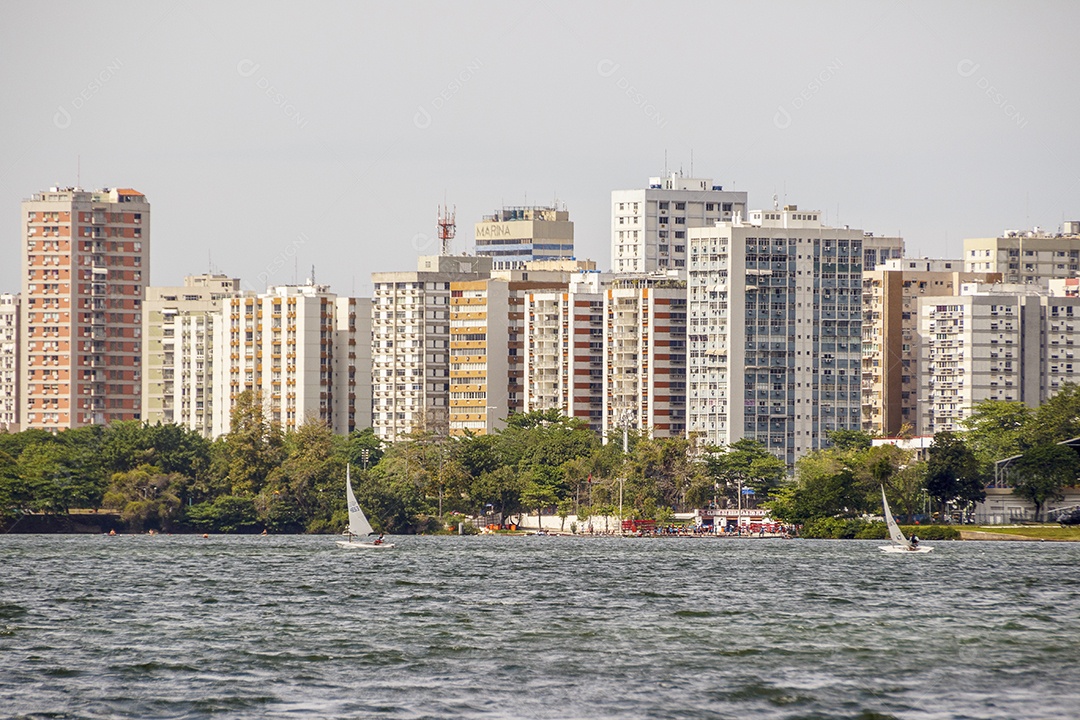 Lagoa Rodrigo de Freitas Rio de Janeiro.
