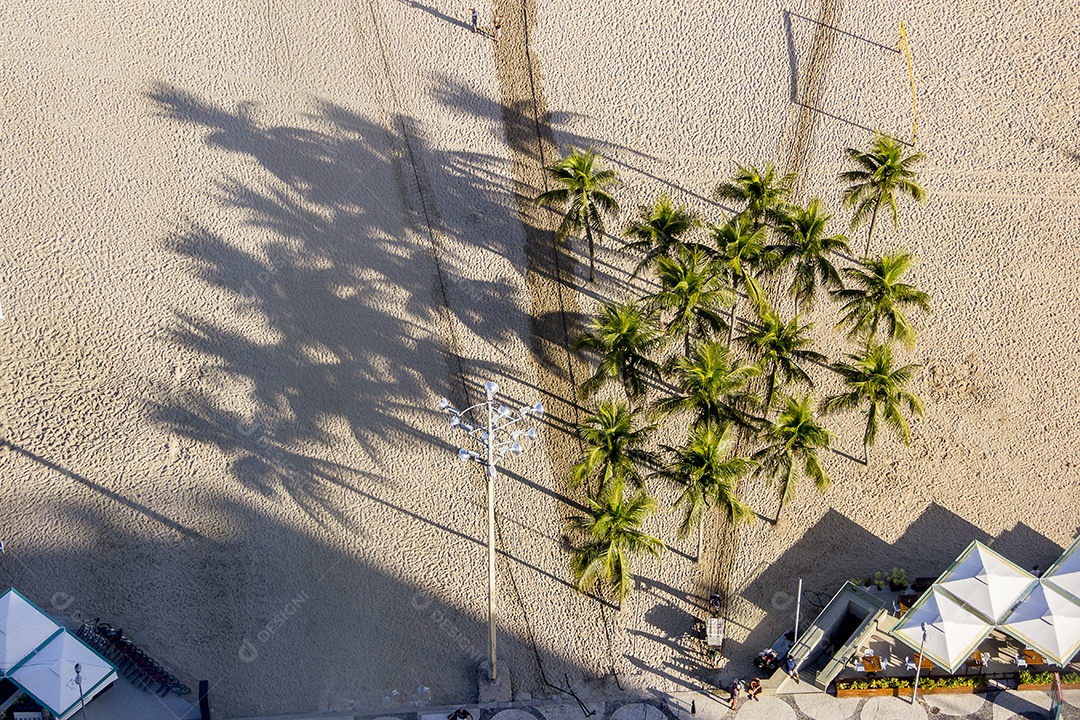 Bairro de Copacabana no Rio de Janeiro.