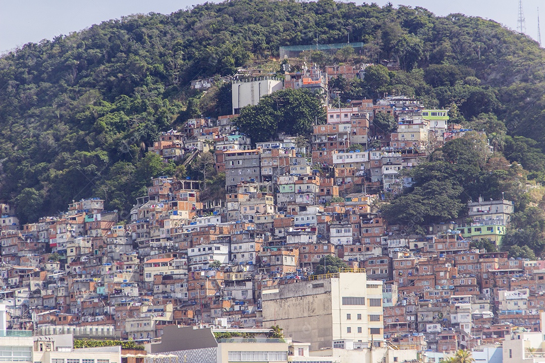 Bairro de Copacabana no Rio de Janeiro.