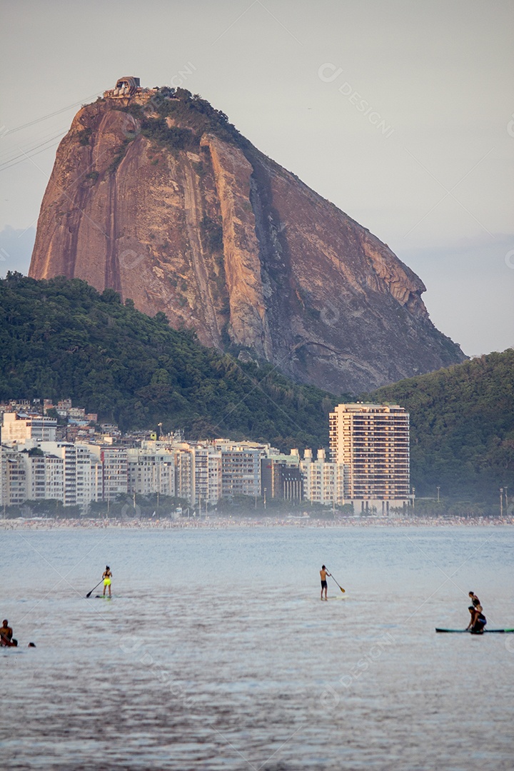 Bairro de Copacabana no Rio de Janeiro.