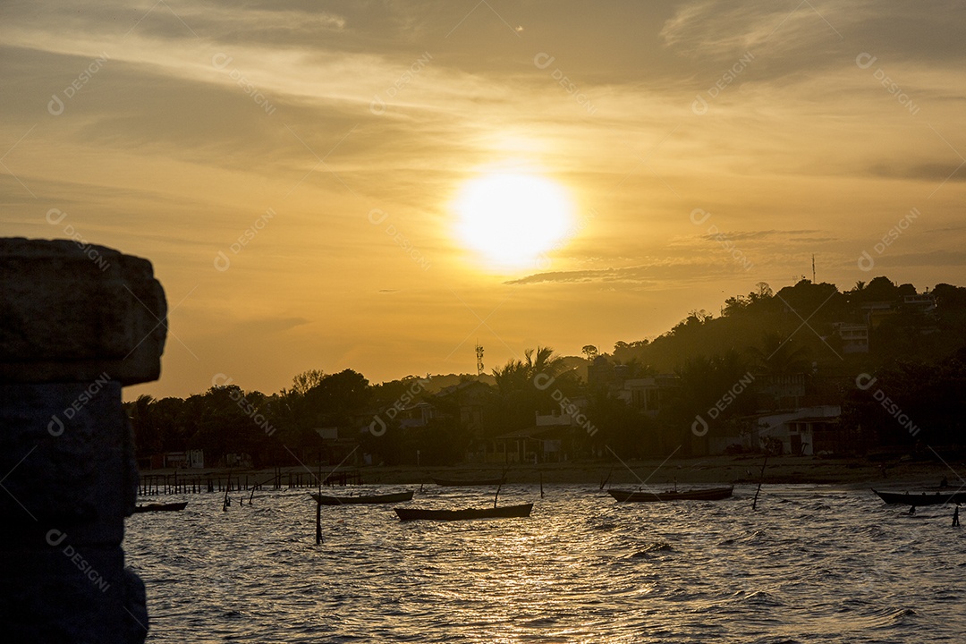 Praia de Mauá no Rio de Janeiro.