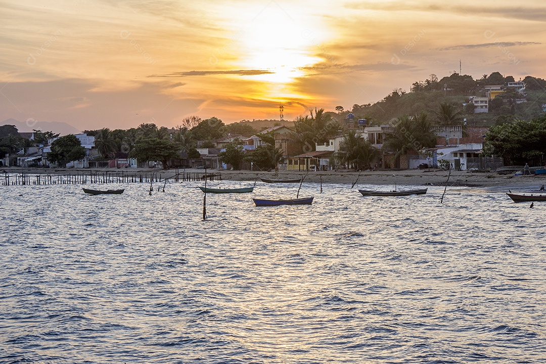 Praia de Mauá no Rio de Janeiro.