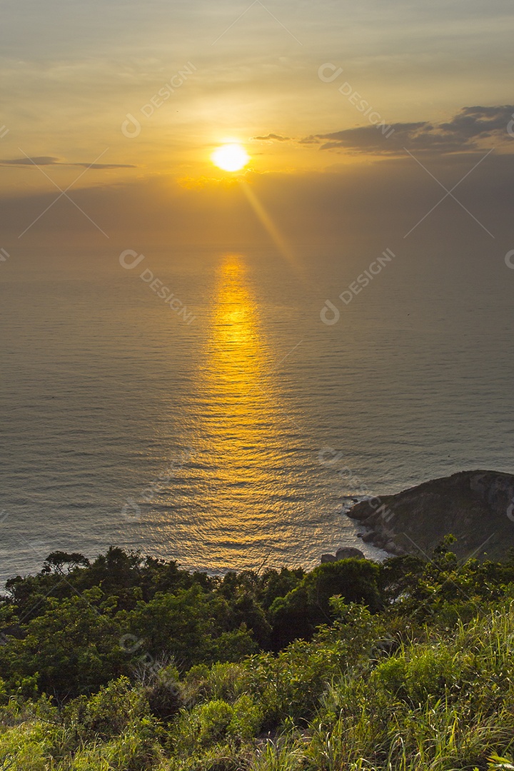 Praia da barra de Guaratiba no Rio de Janeiro.