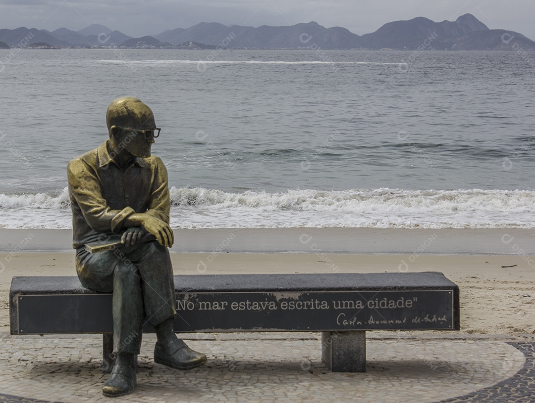 Copacabana neighborhood in Rio de Janeiro.