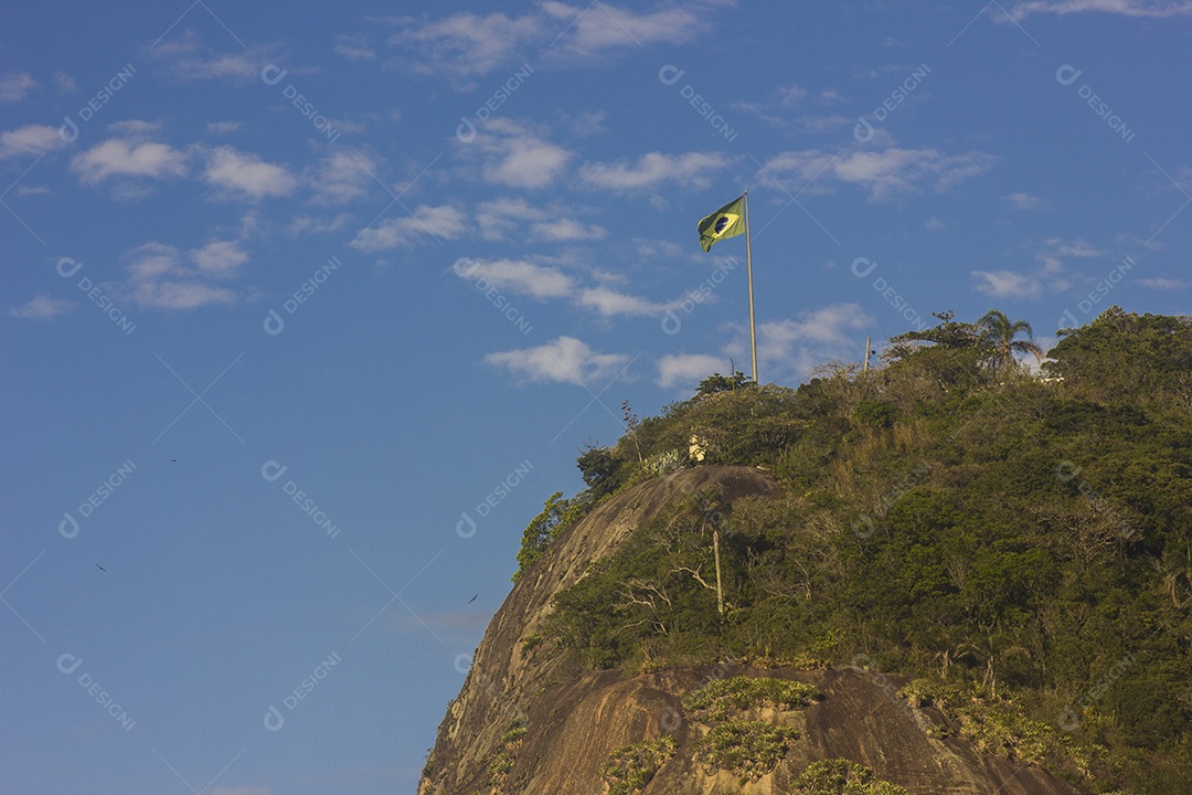 Bairro de Copacabana no Rio de Janeiro.