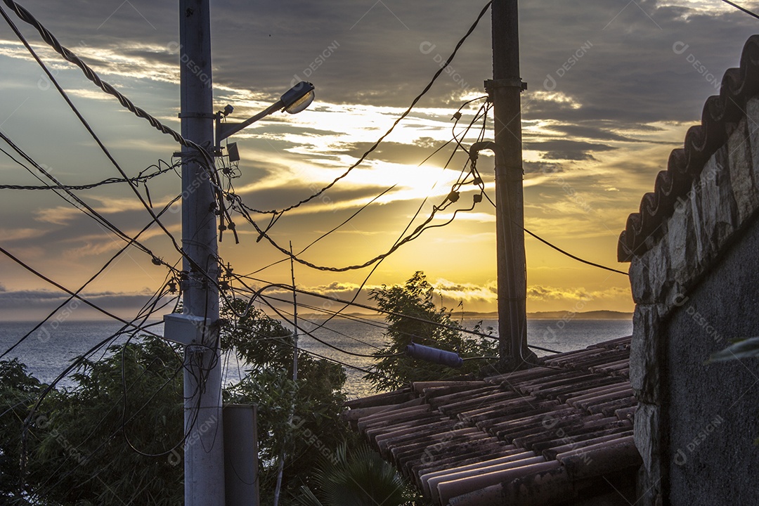 Praia da barra de Guaratiba no rio de janeiro.