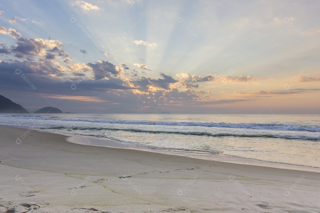 Bairro de copacabana no rio de janeiro.