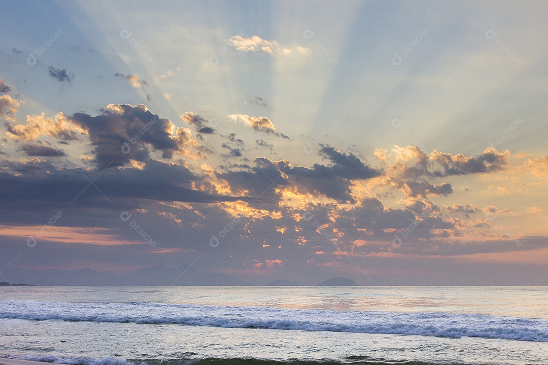 Bairro de copacabana no rio de janeiro.