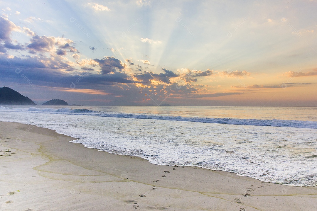 Bairro de copacabana no rio de janeiro.