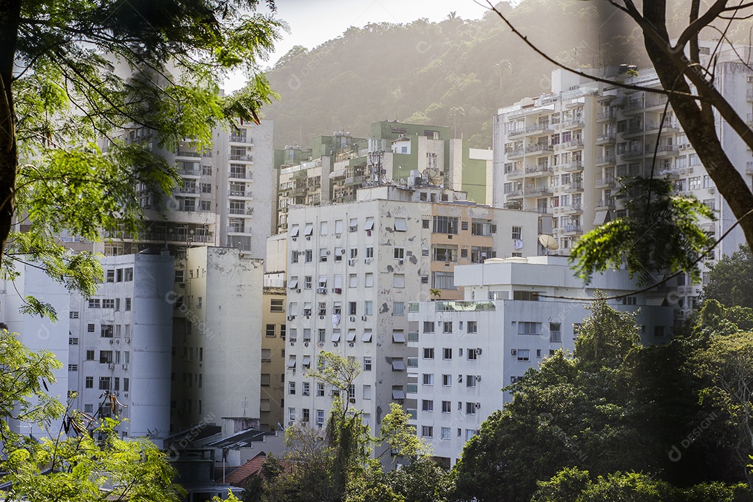 Grandes prédios sobre centro rio de janeiro