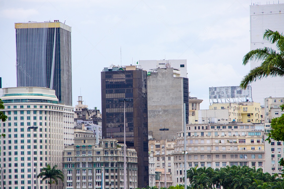 edifícios do centro da cidade do rio de janeiro, brasil.