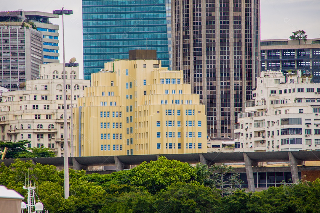 edifícios do centro da cidade do rio de janeiro, brasil.
