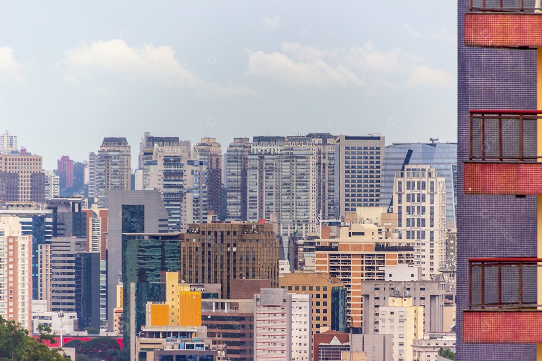 Edifícios do centro da cidade de são paulo Brasil