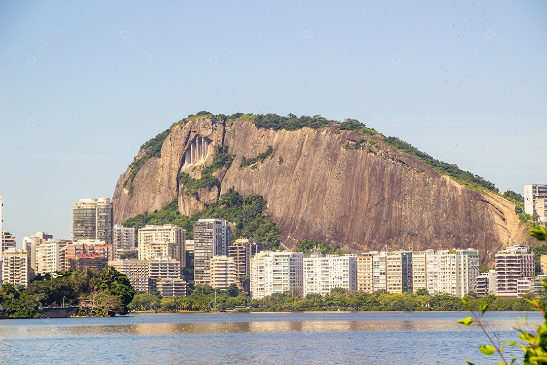 Lagoa Rodrigo de Freitas no Rio de Janeiro Brasil