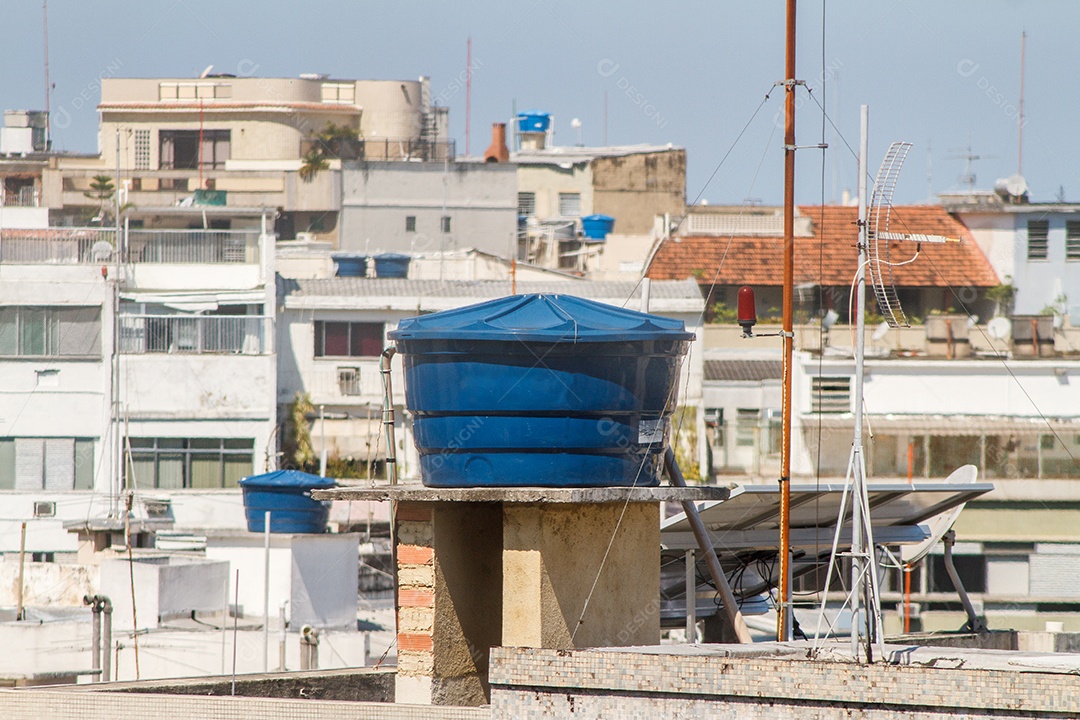 Prédios no bairro de Copacabana no Rio de Janeiro.