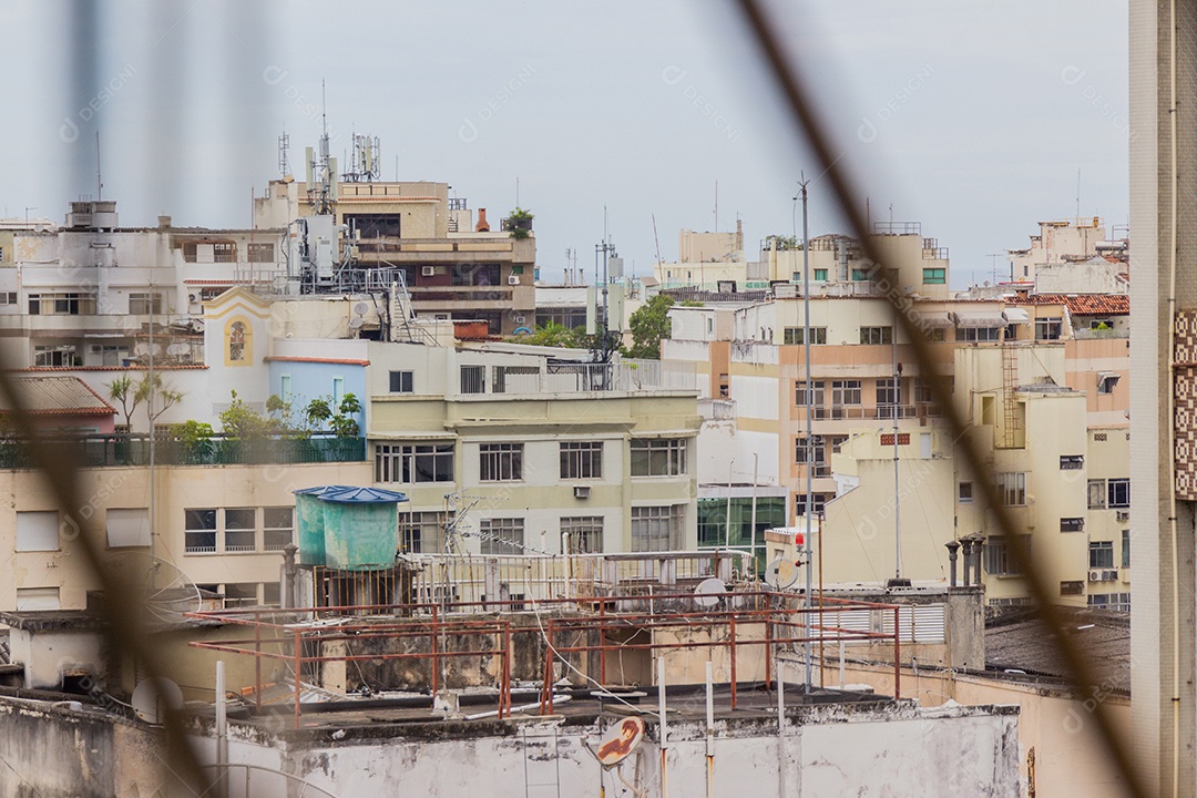 edifícios no bairro de Copacabana, no Rio de Janeiro, Brasil.