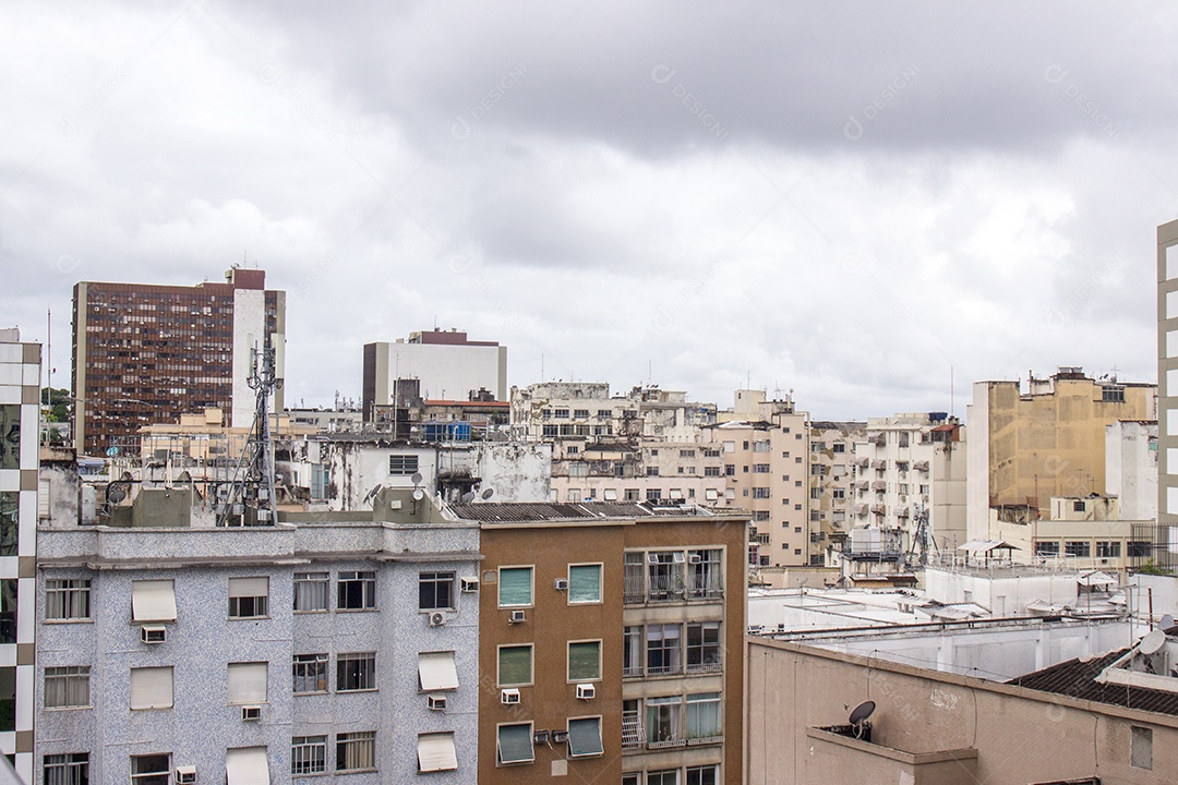 vista dos prédios do bairro de Copacabana, no Rio de Janeiro.
