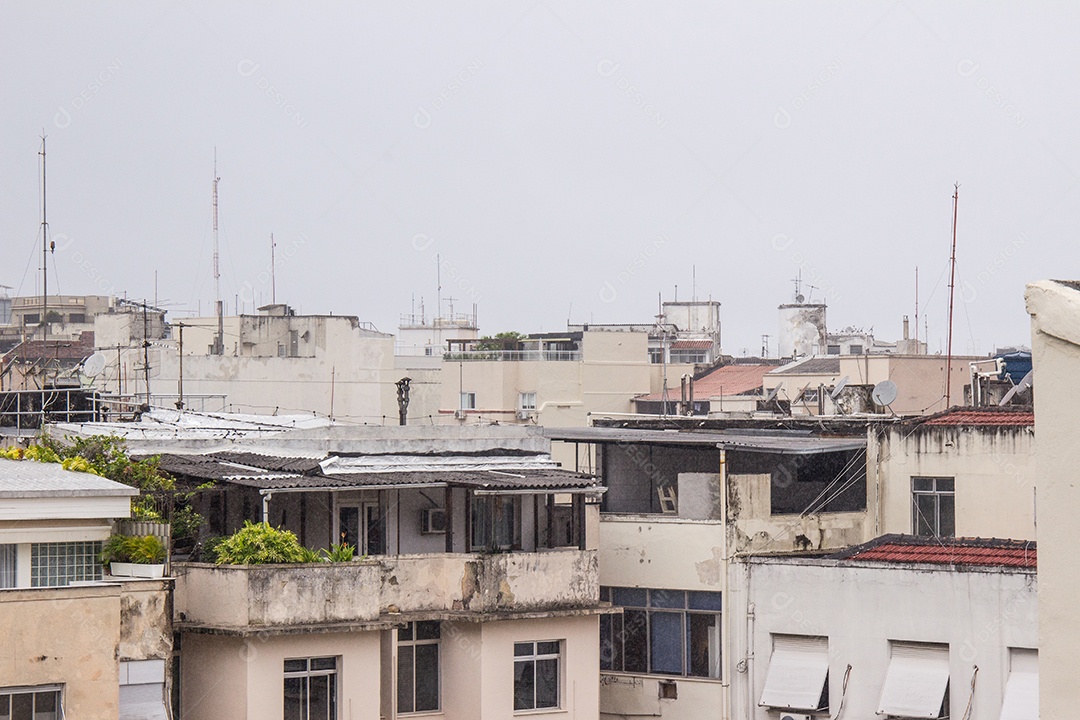 edifícios no bairro de Copacabana, no Rio de Janeiro, Brasil.