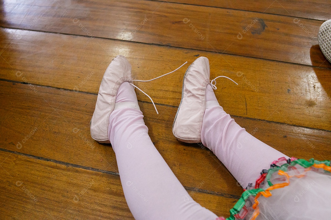 detalhes de uma pequena bailarina, rio de janeiro, brasil