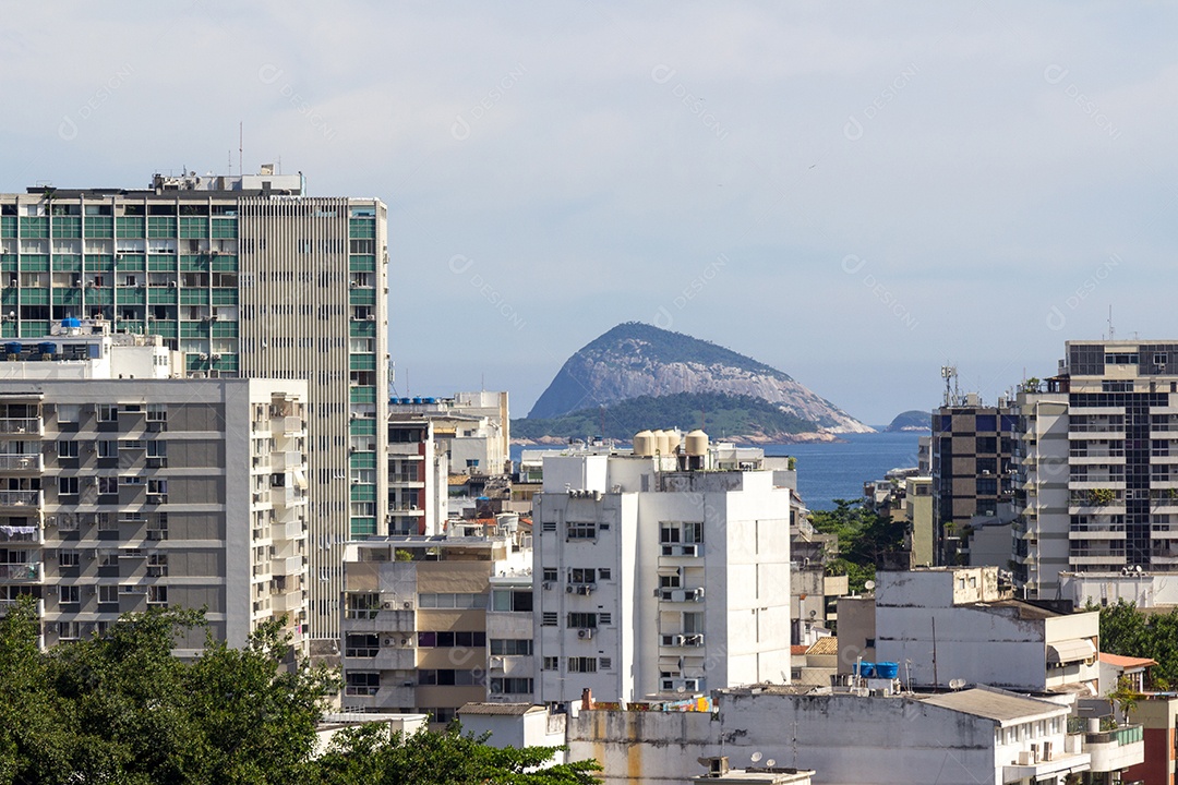 edifícios no bairro do Leblon, no Rio de Janeiro.
