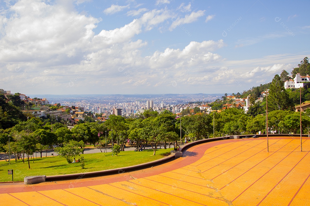 Praça Israel Pinheiro em Belo Horizonte, Minas Gerais, Brasil Conhecida como Praça do Papa