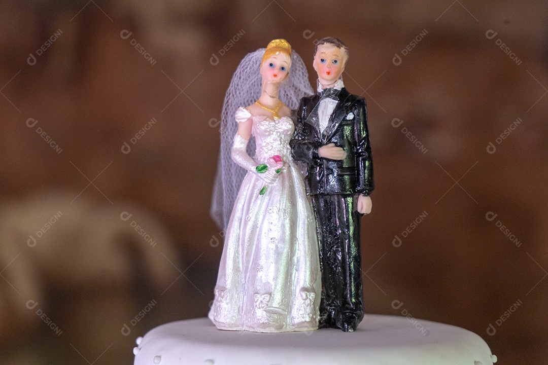 bonecas de decoração para bolo de casamento com noivos