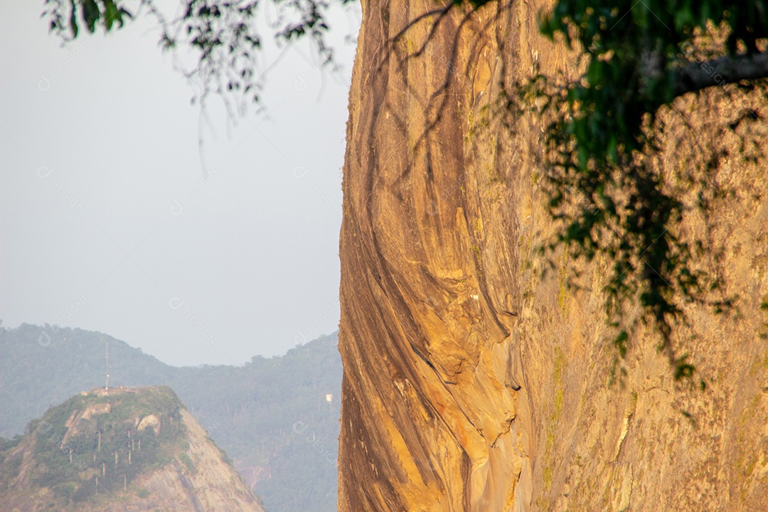 Pedra do Morro da Urca no Rio de Janeiro Brasil.