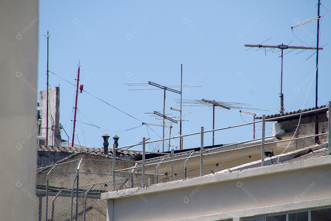 Prédios no bairro de Copacabana no Rio de Janeiro.