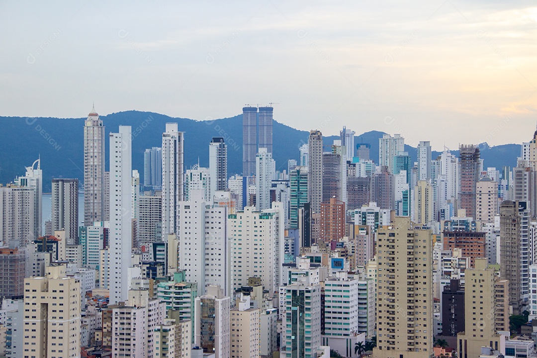 Cidade de Balneário Camboriú em Santa Catarina no Brasil. Conhecida como a Dubai brasileira.
