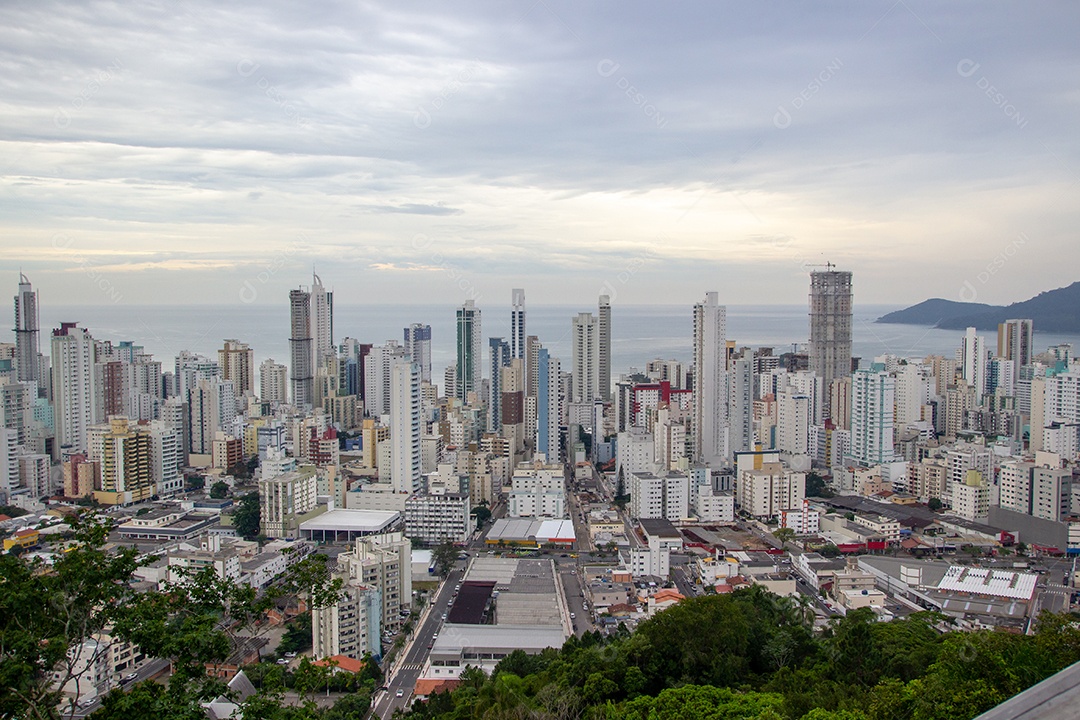 Cidade de Balneário Camboriú em Santa Catarina no Brasil. Conhecida como a Dubai brasileira.