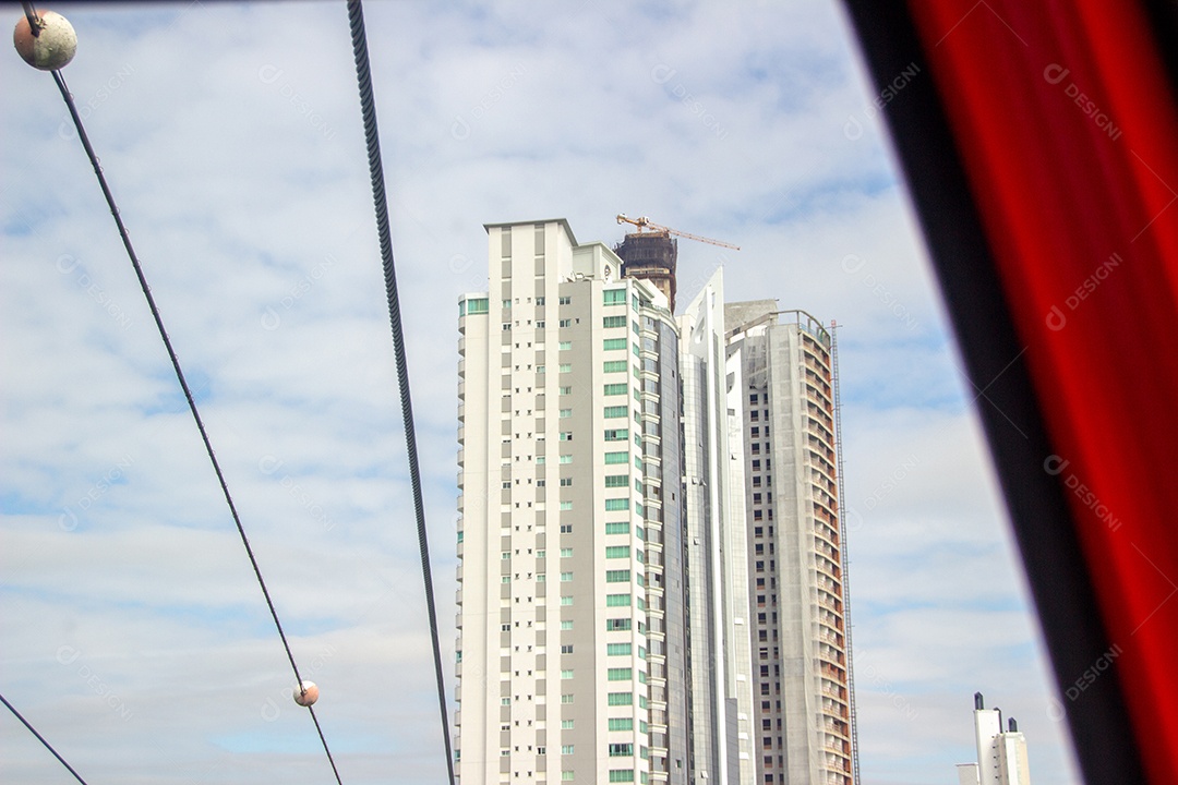 Town of Balneario Camboriu in Santa Catarina in Brazil. Known as the Brazilian Dubai.