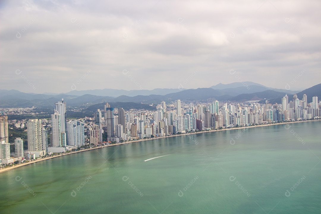 Cidade de Balneário Camboriú em Santa Catarina no Brasil. Conhecida como a Dubai brasileira.