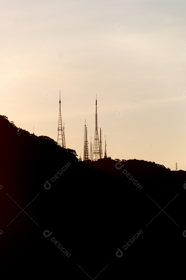 antena sumare no Rio de Janeiro, Brasil.