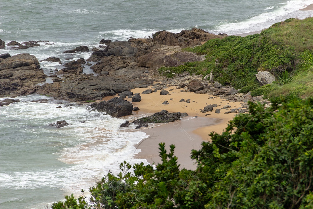 mirante da praia vermelha em Penha Santa Catarina Brasil