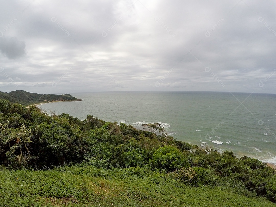 mirante da praia vermelha em Penha Santa Catarina Brasil