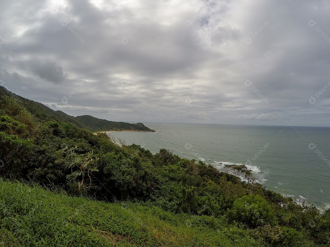 mirante da praia vermelha em Penha Santa Catarina Brasil