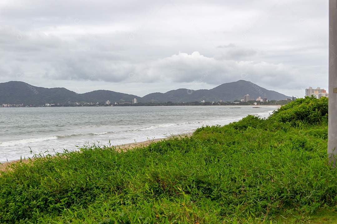 Praia do quilombo localizada na Penha Santa Catarina brasil