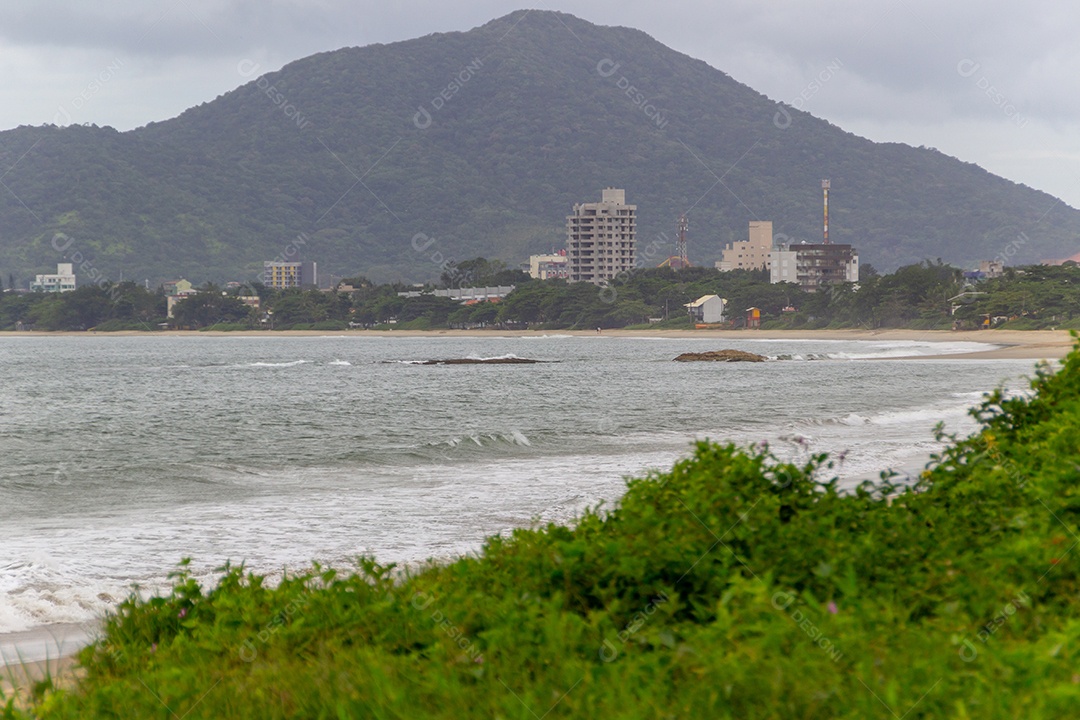 Praia do quilombo localizada na Penha Santa Catarina brasil