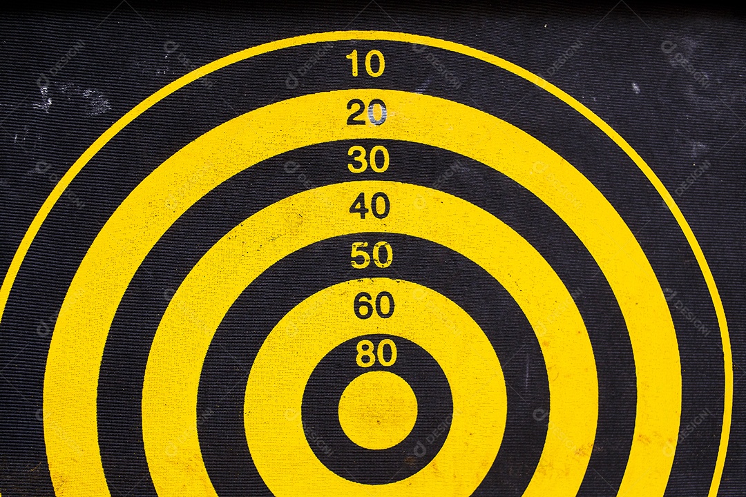 alvo para jogo de dardos