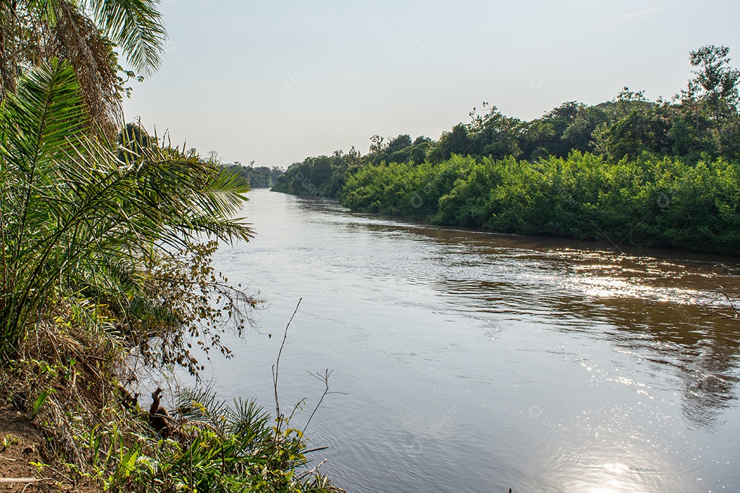 Rio Aquidauana, no Pantanal. O Pantanal é considerado a maior área úmida contínua do mundo.