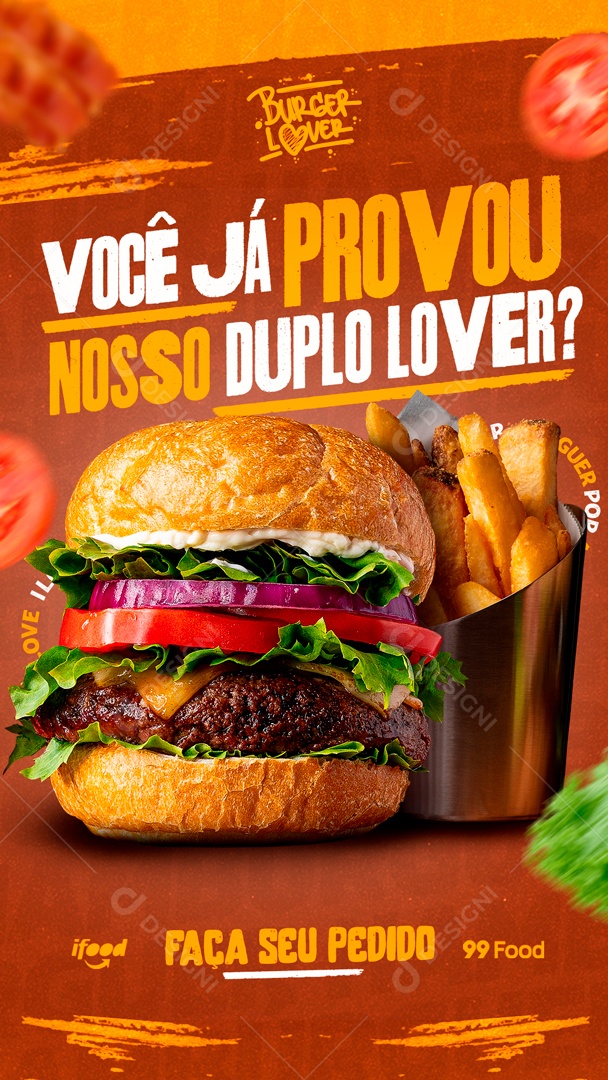 Você Já Nosso Duplo Love Promoção Social Media PSD Editável