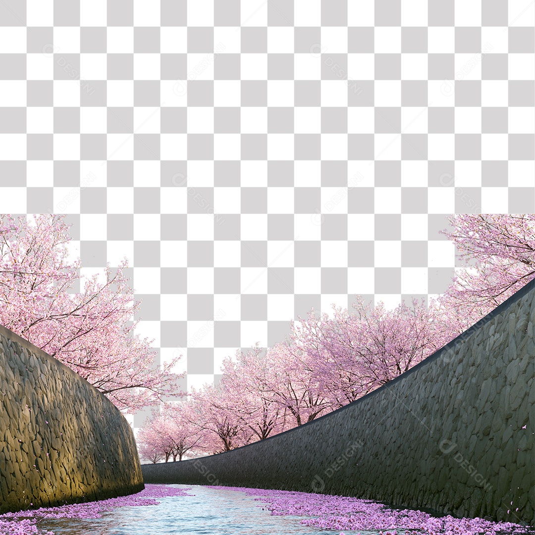 Paisagem campo sobre floresta gramado PNG Transparente