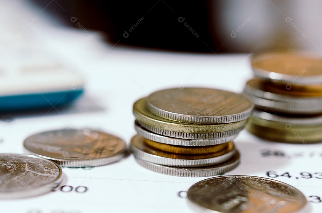 Investimento em finanças empresariais.