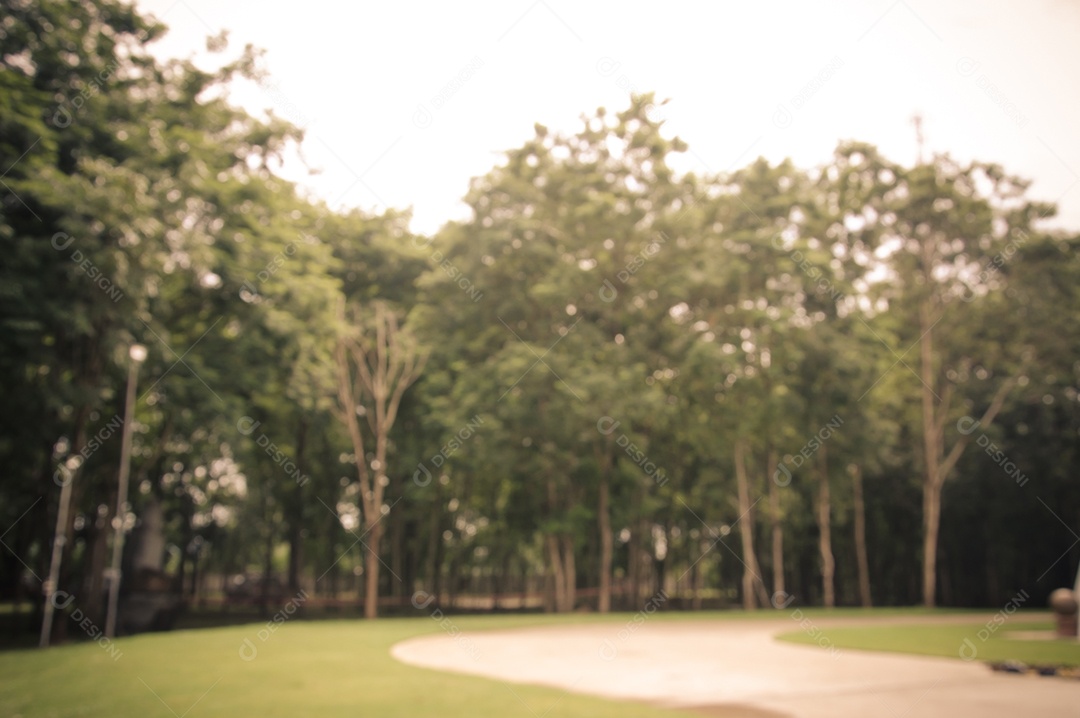 Vintage de árvore abstrata turva.