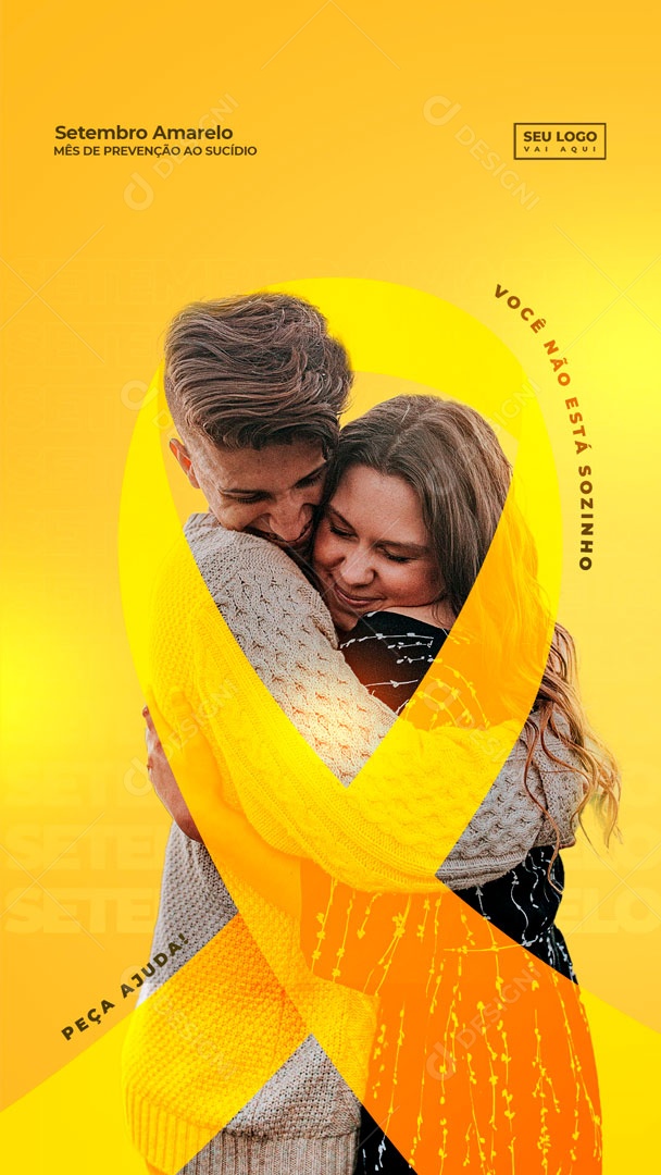 Setembro Amarelo Data Comemorativa Social Media PSD Editável