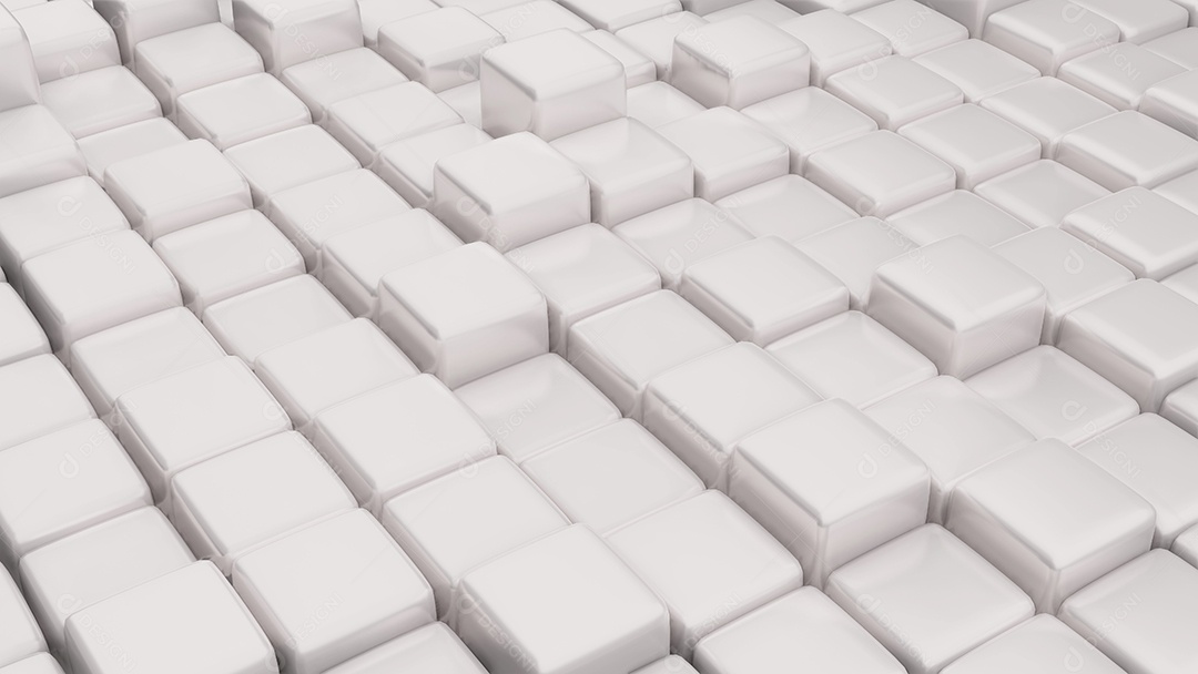 3d renderizada textura de cubos em diferentes alturas, abstrato