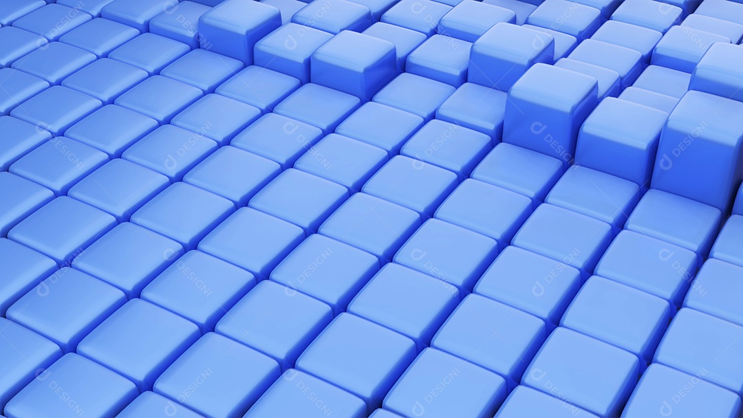 3d renderizada textura de cubos em diferentes alturas, abstrato