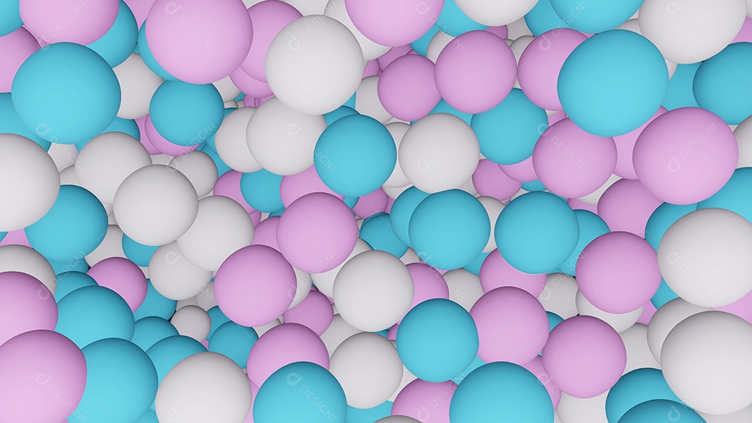 3D renderização fundo isolado festa balão. ilustração 3D